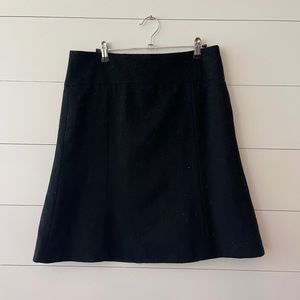 JCREW black wool skirt. Great condition. Size 8.